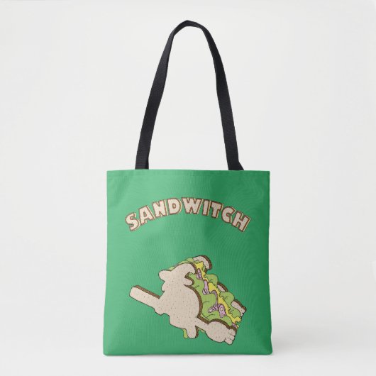 Sandwitch Tote Bag (Voorkant)