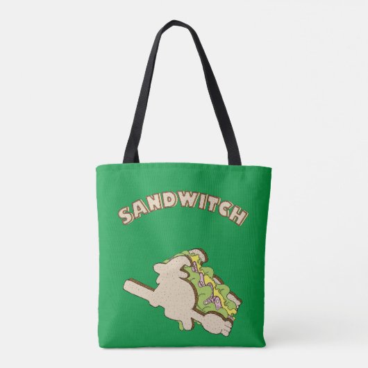 Sandwitch Tote Bag (Achterkant)