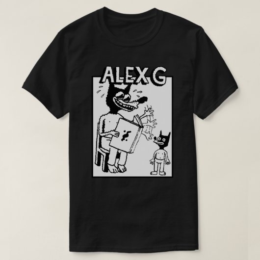 (Sandy) Alex G Storytell logo Essential T Shirt (Design voorkant)