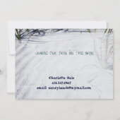 Sandy Beach 2 ingelijst Kaart (Achterkant)