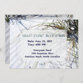 Sandy Beach 2 ingelijst Kaart (Voorkant / Achterkant)