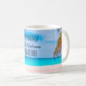 Sandy Beach and Ocean Beach Koffiemok (Voorkant rechts)