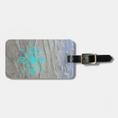 Sandy Beach Bagagelabel (Voorkant horizontaal)