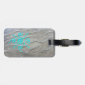 Sandy Beach Bagagelabel (Achterkant horizontaal)