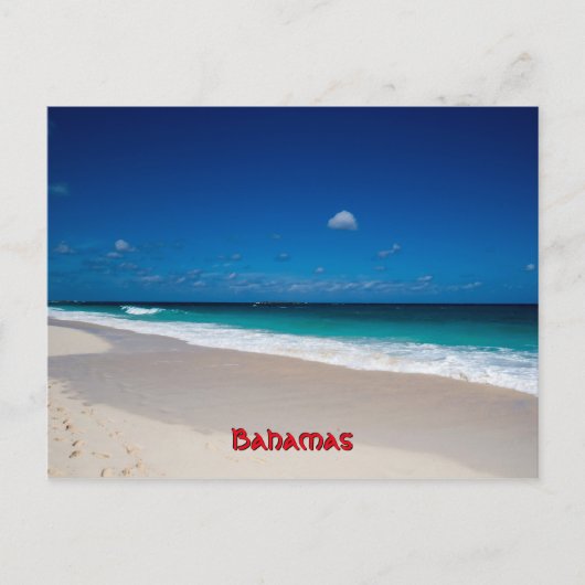 Sandy Beach | Bahama's Briefkaart (Voorkant)