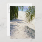 Sandy Beach Briefkaart (Voorkant / Achterkant)