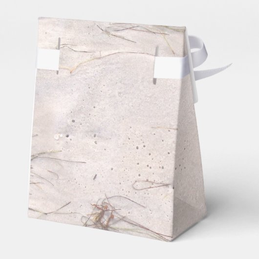 Sandy Beach bruiloft gunsten met dank u Bedankdoosjes (Achterkant)