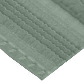 Sandy Beach Car Tire Trace Green Tafelkleed (Gekanteld)
