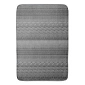 Sandy Beach Car Tire Trace Grey Badmat (Voorkant Verticaal)