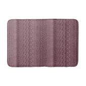 Sandy Beach Car Tire Trace Pink Badmat (Voorkant)