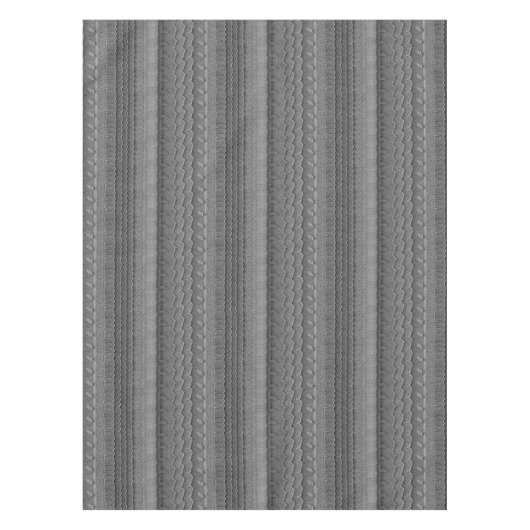 Sandy Beach Car Tire Trace Silver Tafelkleed (Voorkant)