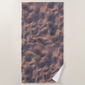 Sandy Beach foto Strandlaken (Voorkant)