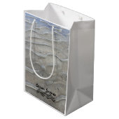 Sandy Beach Gift Bag Medium Cadeauzakje (Achterkant Gekanteld)