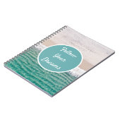 Sandy Beach Inspirating volgt je dromen Notitieboek (Linkerzijde)