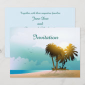 Sandy Beach Kaart (Voorkant / Achterkant)