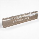 Sandy Beach Ocean Monogram Name Water Nautical Naambordje