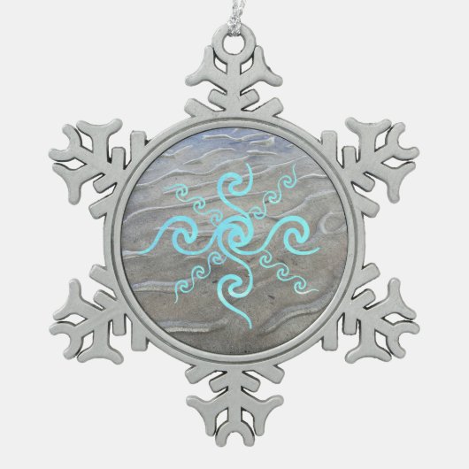 Sandy Beach Ornament (Voorkant)