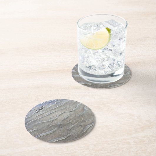 Sandy Beach Papier Onderzetter (Insitu)