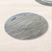Sandy Beach Papier Onderzetter (Gebogen)