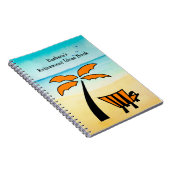 Sandy Beach pensioen ideeën Notitieboek (Rechterzijde)