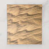 Sandy Beach Place Card Plaatskaartje (Binnenkant ongevouwen)