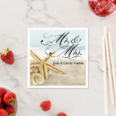 Sandy Beach Starfish Seashells Mr. & Mrs. Servet (Insitu)