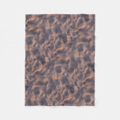 Sandy Beach Structure Photo Fleece Deken (Voorkant)