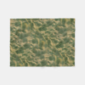 Sandy Beach Structure Photo Fleece Deken (Voorkant (Horizontaal))