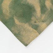 Sandy Beach Structure Photo Fleece Deken (Hoek)