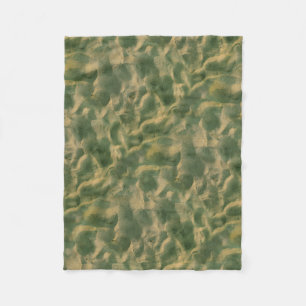 Sandy Beach Structure Photo Fleece Deken