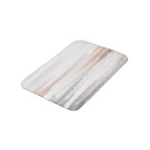 Sandy Beach Summer Tan Abstracte Waterverf Badmat (Gekanteld)