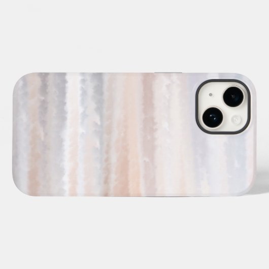 Sandy Beach Summer Tan Abstracte Waterverf Case-Mate iPhone Case (Achterkant (horizontaal))