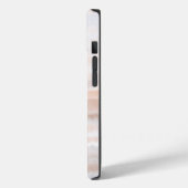 Sandy Beach Summer Tan Abstracte Waterverf Case-Mate iPhone Case (Achterkant / Links)