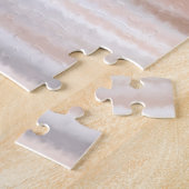 Sandy Beach Summer Tan Abstracte Waterverf Legpuzzel (Zijkant)