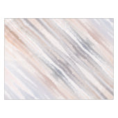 Sandy Beach Summer Tan Abstracte Waterverf Tafelkleed (Voorkant (Horizontaal))