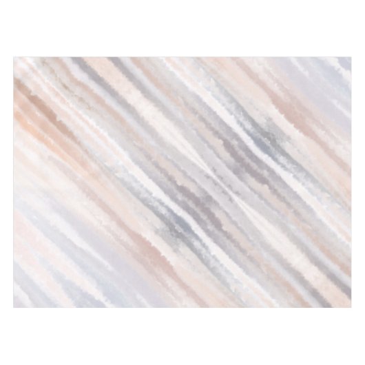 Sandy Beach Summer Tan Abstracte Waterverf Tafelkleed (Voorkant (Horizontaal))