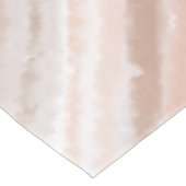 Sandy Beach Summer Tan Abstracte Waterverf Tafelkleed (Gekanteld)