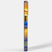 Sandy Beach Sunset met gepersonaliseerde naam Case-Mate iPhone Case (Achterkant / Rechts)