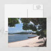 Sandy Beach Venezuela Oerwoud Landschap Briefkaart (Voorkant / Achterkant)