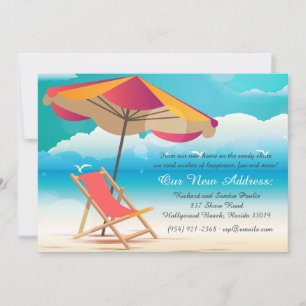 Sandy Beach Verhuisbericht Aankondiging