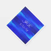 Sandy Beach Waterverf Wedding Dinner Napkins Servet (Hoek)