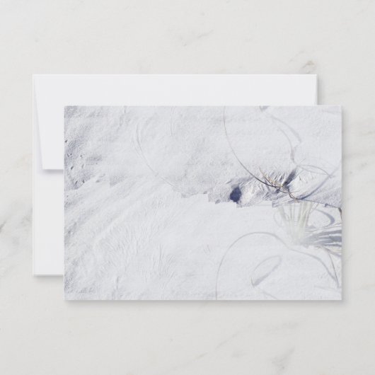 Sandy Beach Wedding RSVP02 RSVP Kaartje (Achterkant)