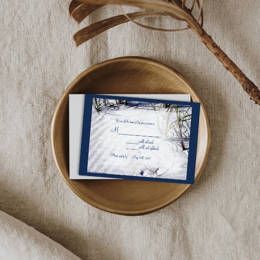 Sandy Beach Wedding RSVP02 RSVP Kaartje