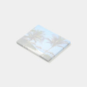 Sandy Beach with Palm Trees and An Ocean Uitzicht Post-it® Notes (Schuin)