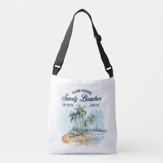 Sandy Beaches Crossbody Bag Tas (Voorkant)