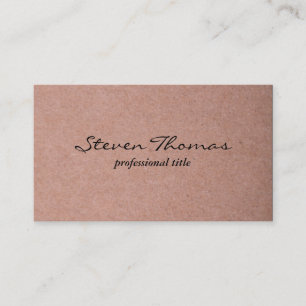 Sandy Beige Visitekaartje
