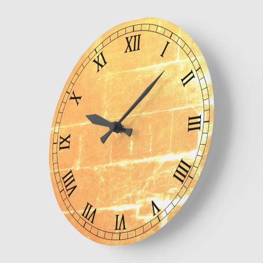 "Sandy Bricks" wandklok (Hoek)