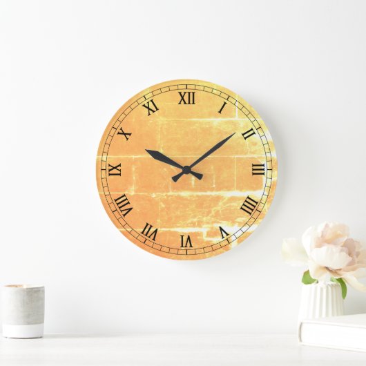 "Sandy Bricks" wandklok (Huis)