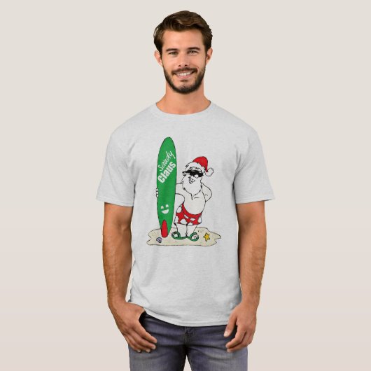 Sandy Claus T-shirt (Voorkant volledig)