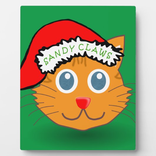 Sandy Claws Fotoplaat (Voorkant)